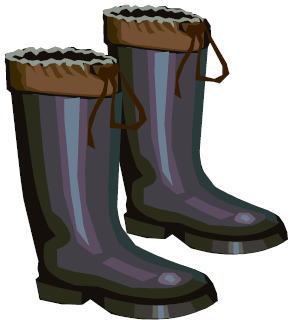 電殺　安全な足元　はきもの　長靴